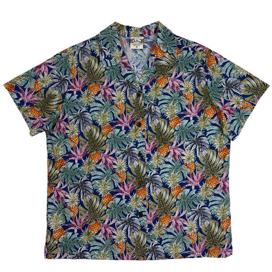 Ladies Pineapple Party (Navy)