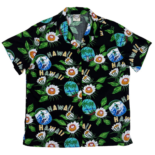 Ladies Hawaii Surfer (Black)