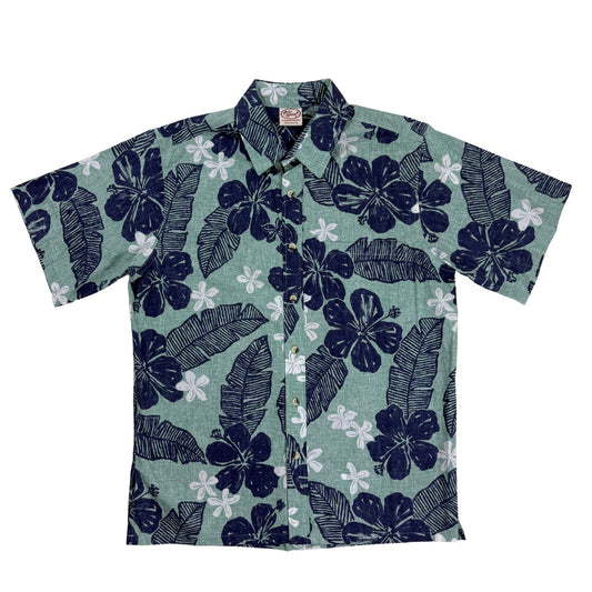 Texture Hibiscus Reverse (Sage)