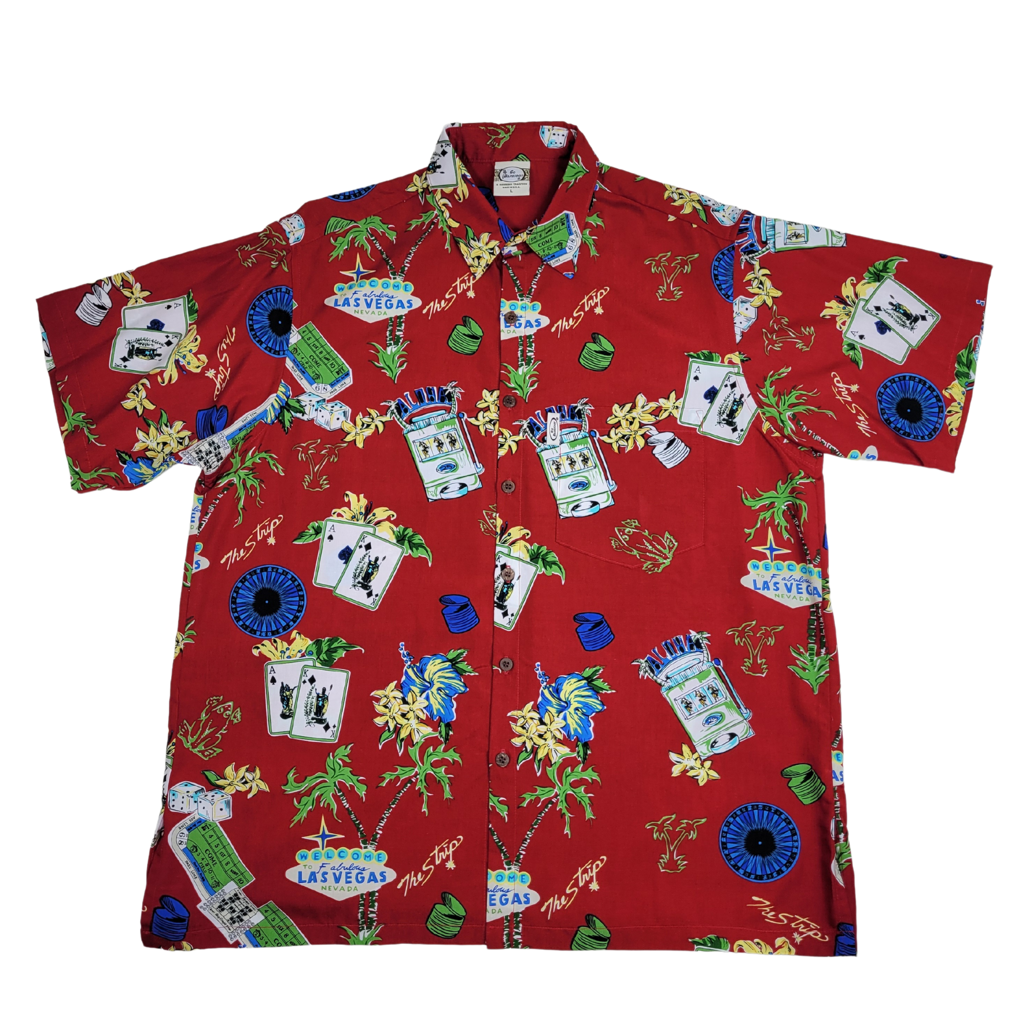 Wedding Hawaiian Shirt Vegas Golden Knights Bold Blossom Hawaiian