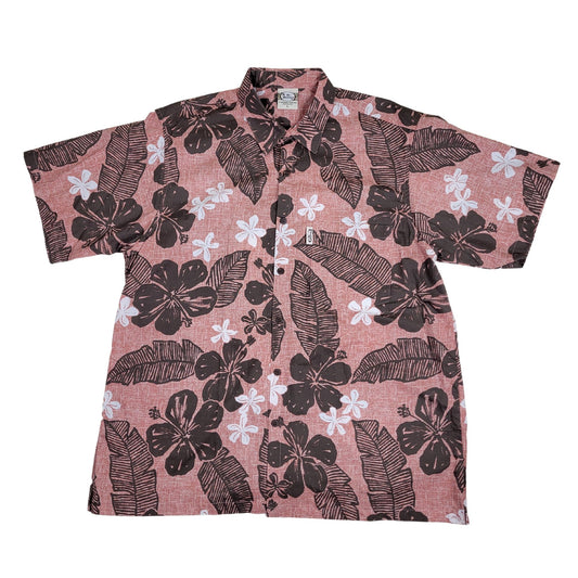 Texture Hibiscus (Coral)