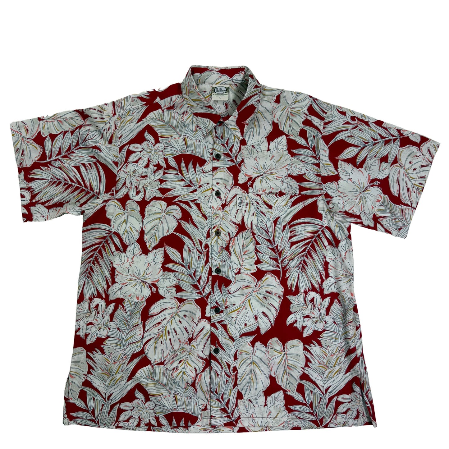 Jungle Leaves (Red)