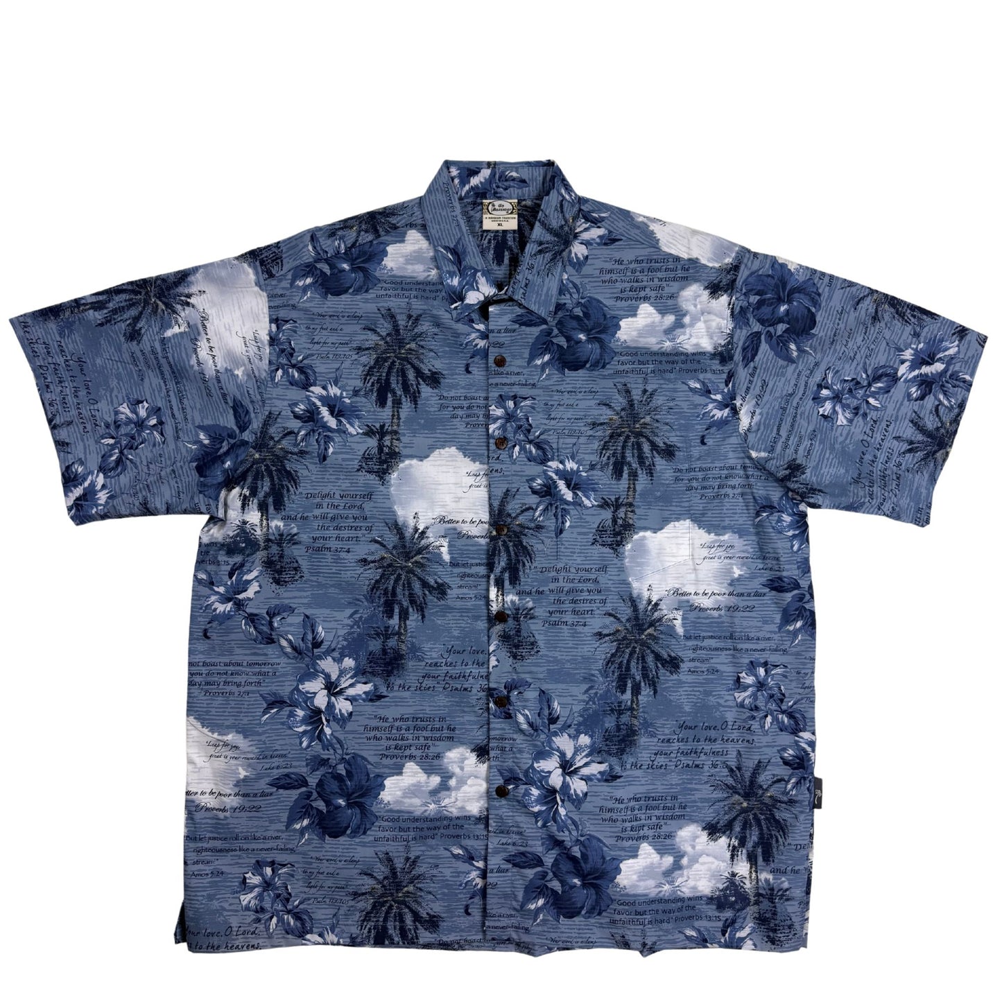 Aloha Proverbs (Navy)