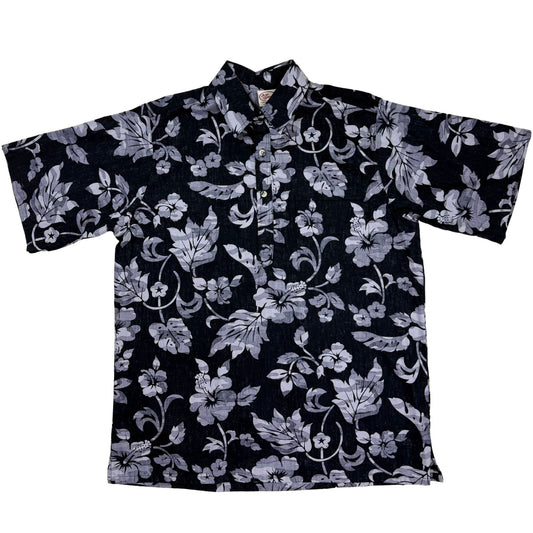 Aloha Camo Pullover (Black)