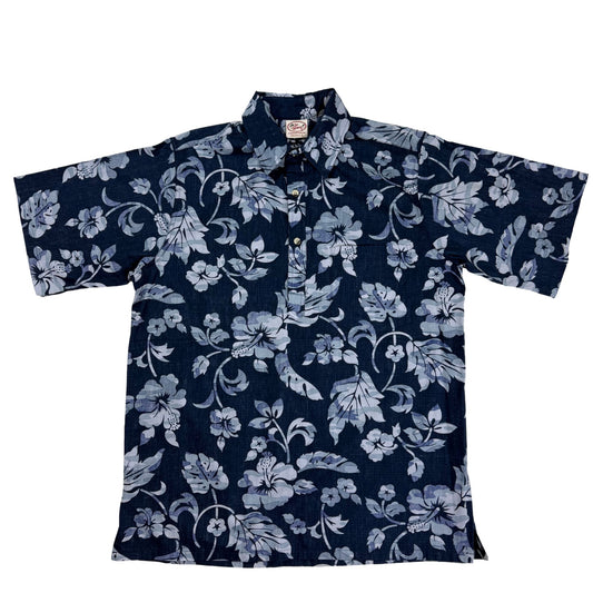 Aloha Camo Pullover (Navy)