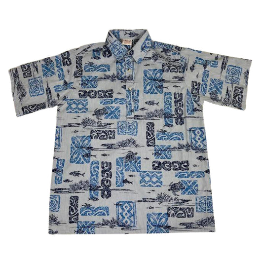 Hawaiian Reef Pullover (Silver)