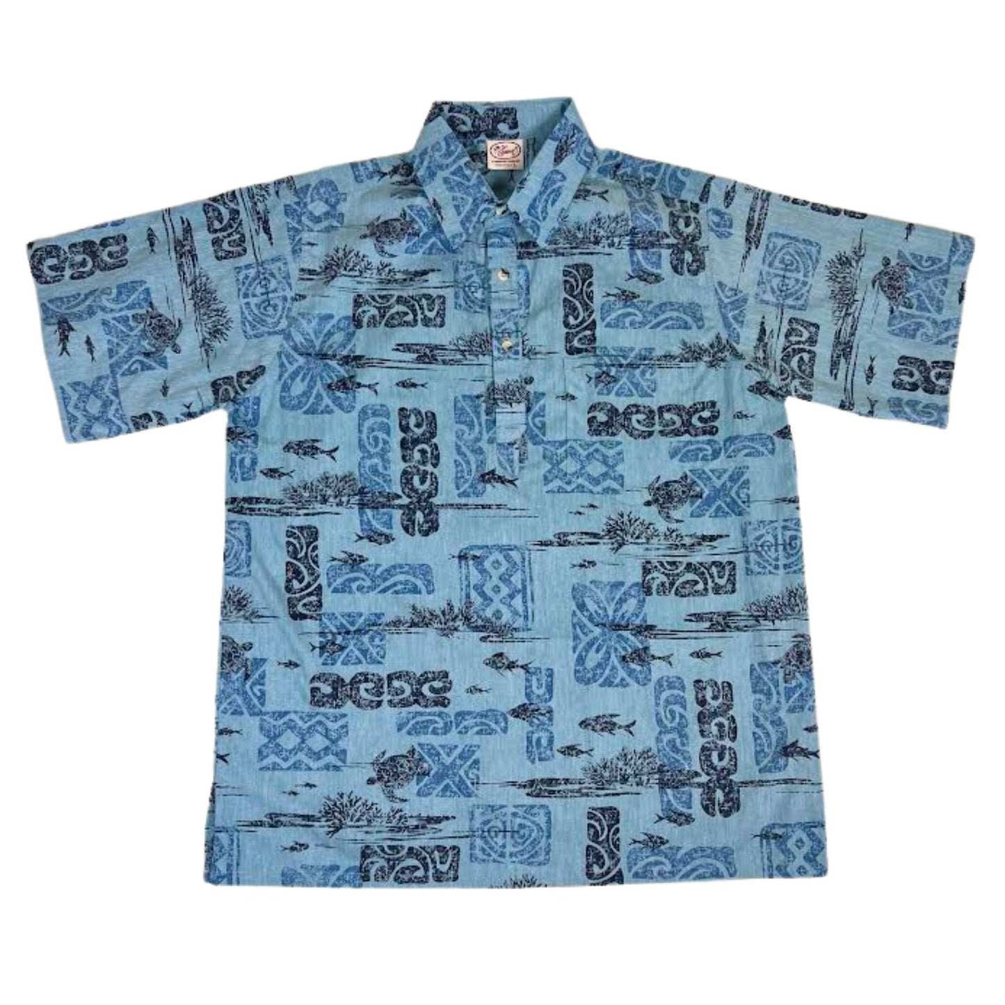 Hawaiian Reef Pullover (Slate)