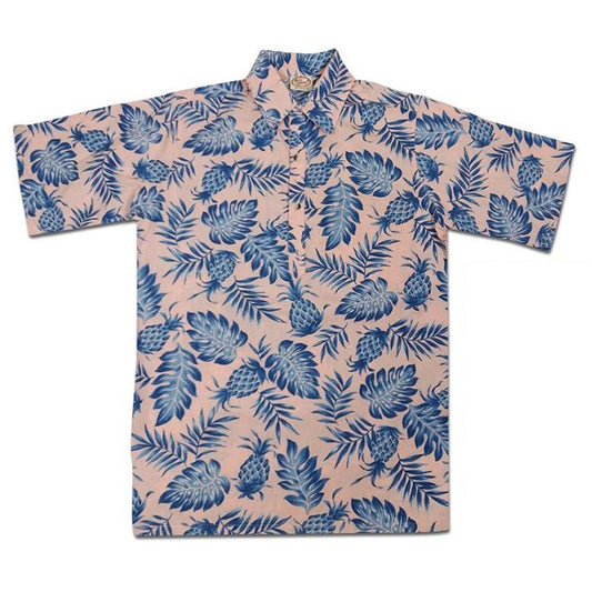 Pineapple Pareau Pullover (Coral)
