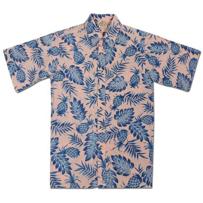 Pineapple Pareau Reverse (Coral)
