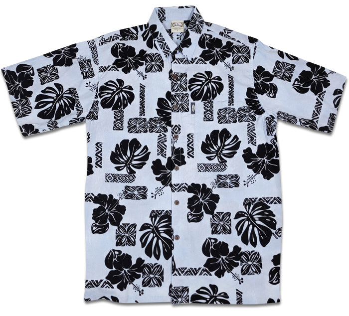 Hibiscus Pareo (Silver)