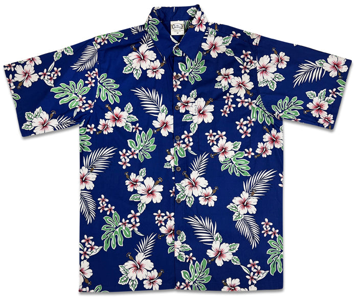 Haole Hibiscus (Navy)