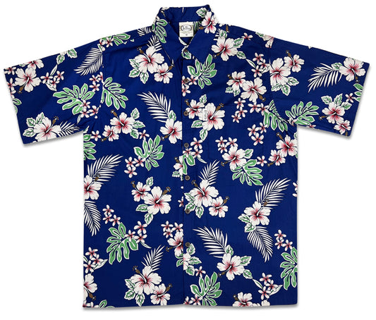 Haole Hibiscus (Navy)