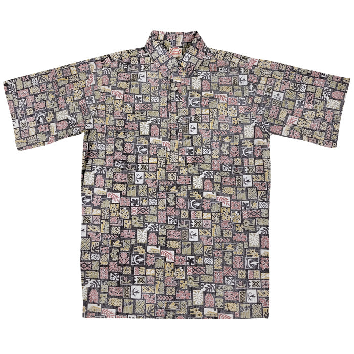 Hawaiian Blocks Pullover (Black)