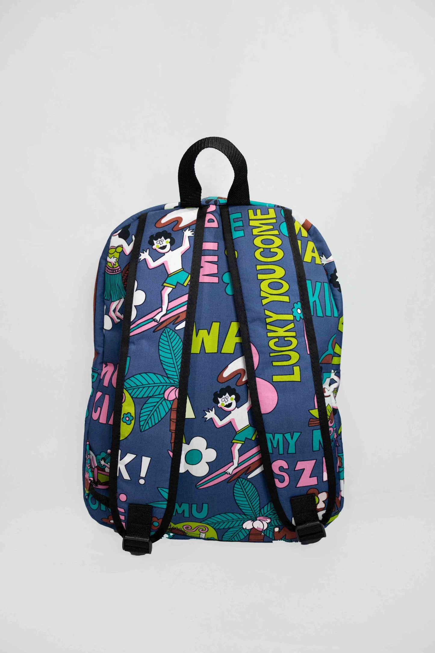 Waste Time Backpack (Navy)