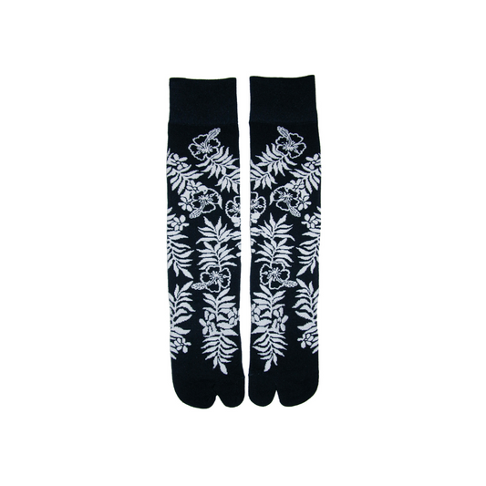 Mini Tahitian (Navy/White) Crew Socks