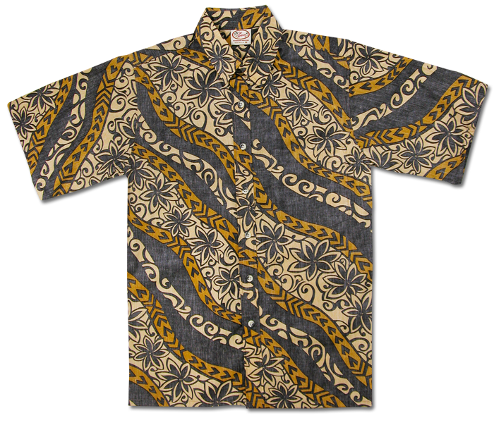 Floral Wave Reverse (Black)