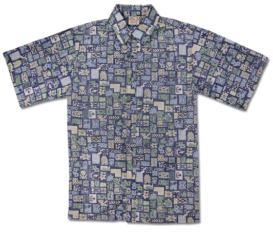Hawaii Blocks Reverse (Navy)