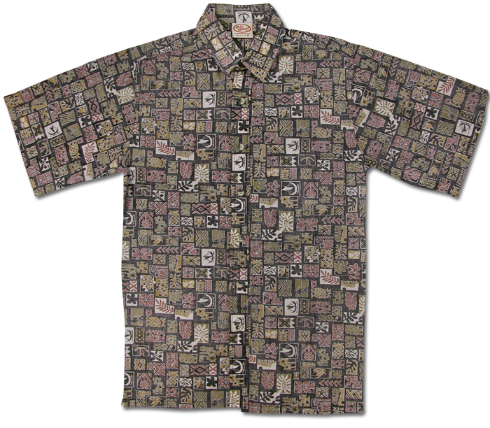Hawaii Blocks Reverse (Black)