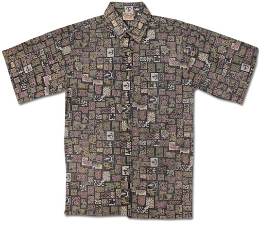 Hawaii Blocks Reverse (Black)