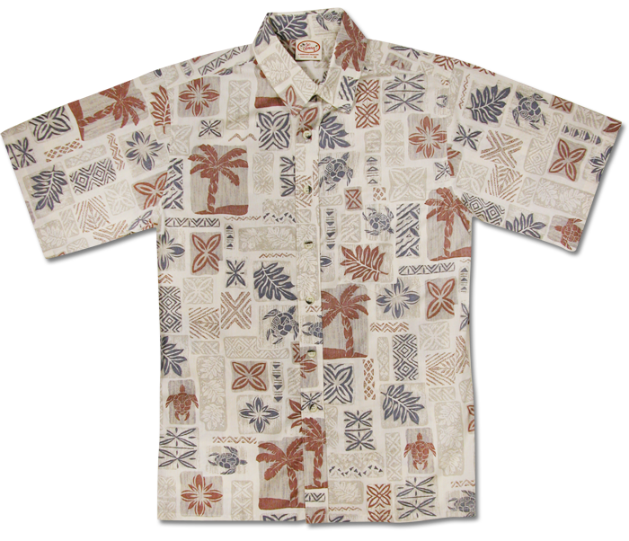 Sea Life Reverse (Beige)