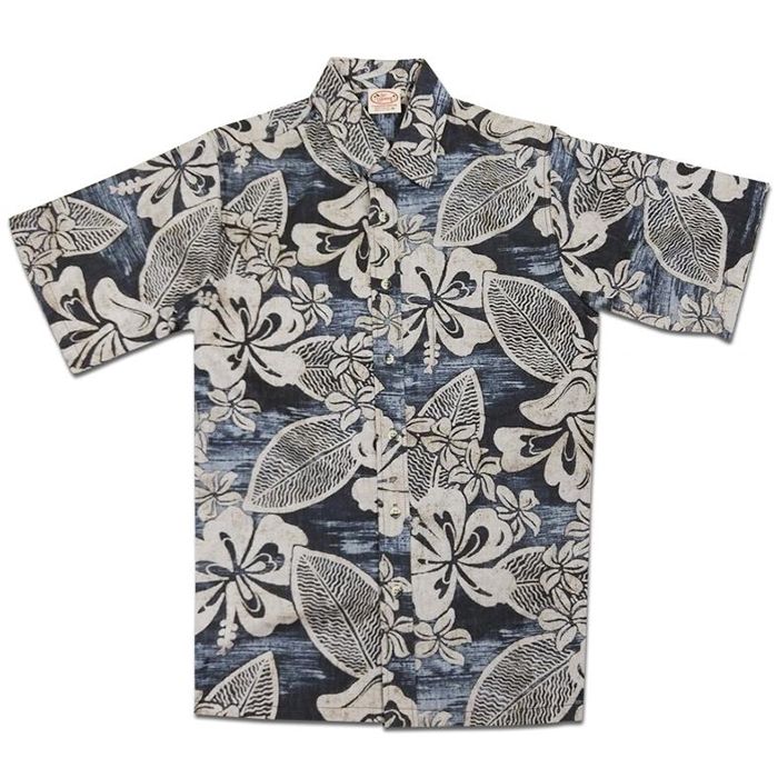 Floral Pareau Reverse (Black)