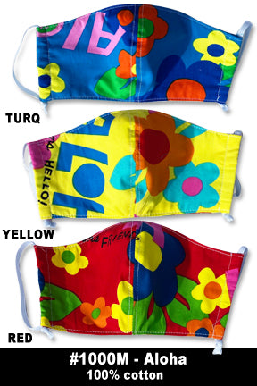 Aloha Masks - FINAL SALE / NO RETURNS