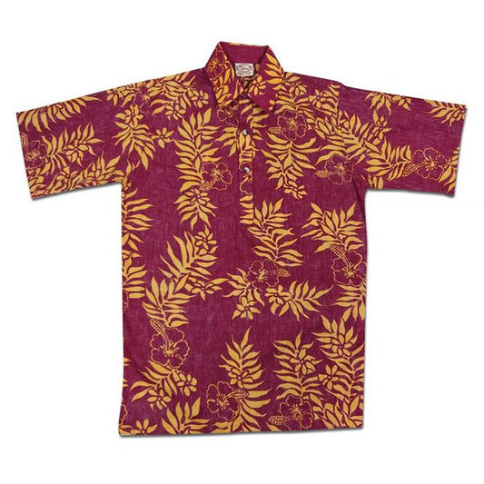 Mini Tahitian Pullover (Cardinal/Gold)