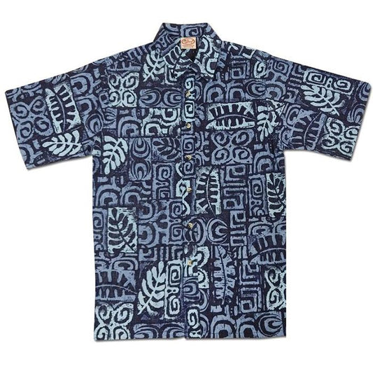 Tapa Blocks Reverse (Blue)