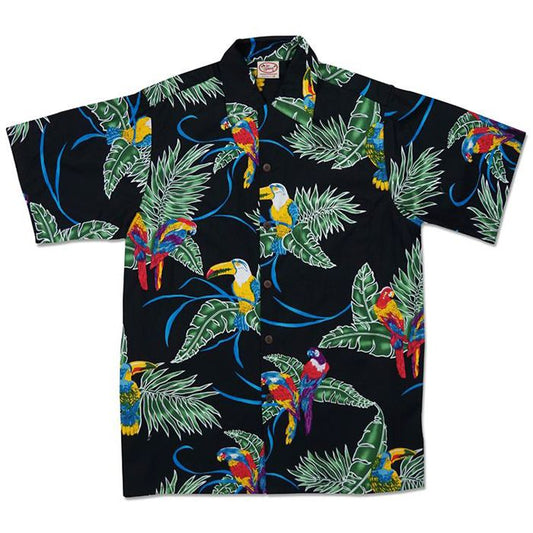 Tropical Birds (Black)