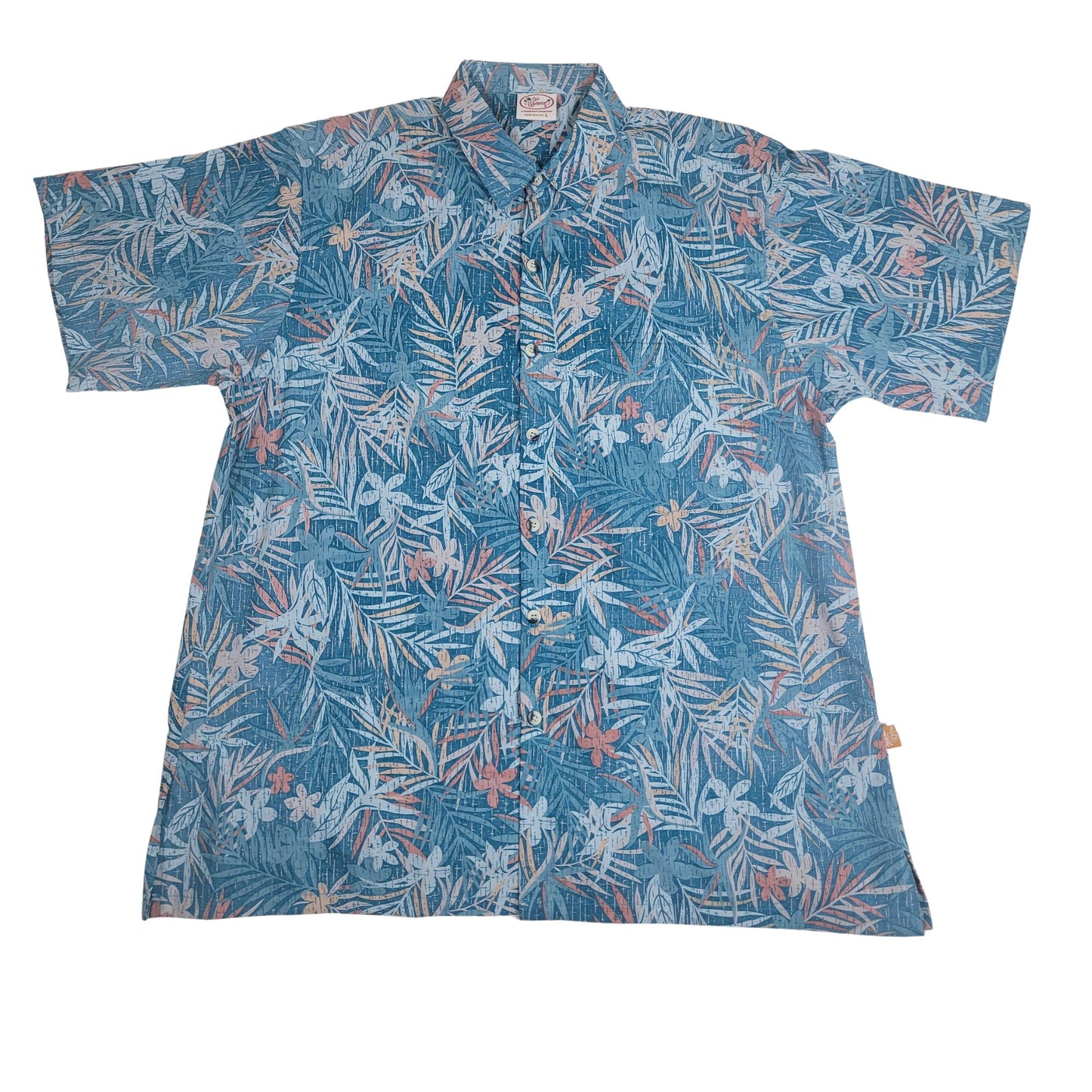 Jungle Collage Reverse (Teal)