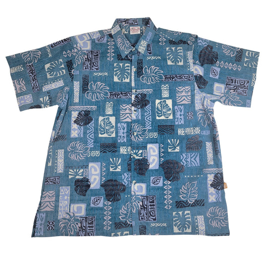 Monsterra Blocks Reverse (Teal)