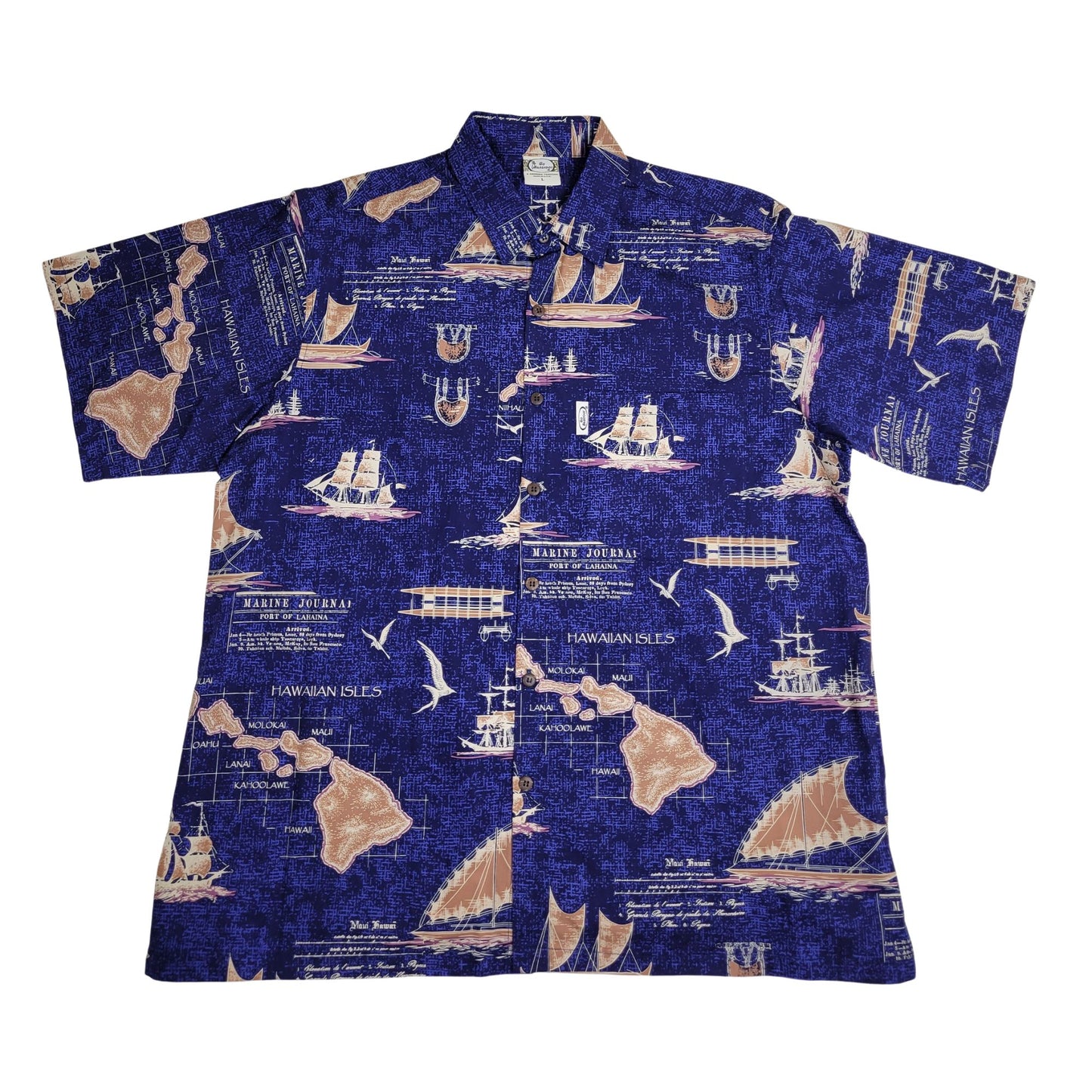 Island Map (Navy)