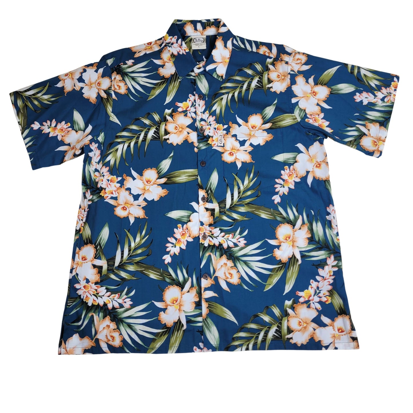 Orchid Garden (Teal)