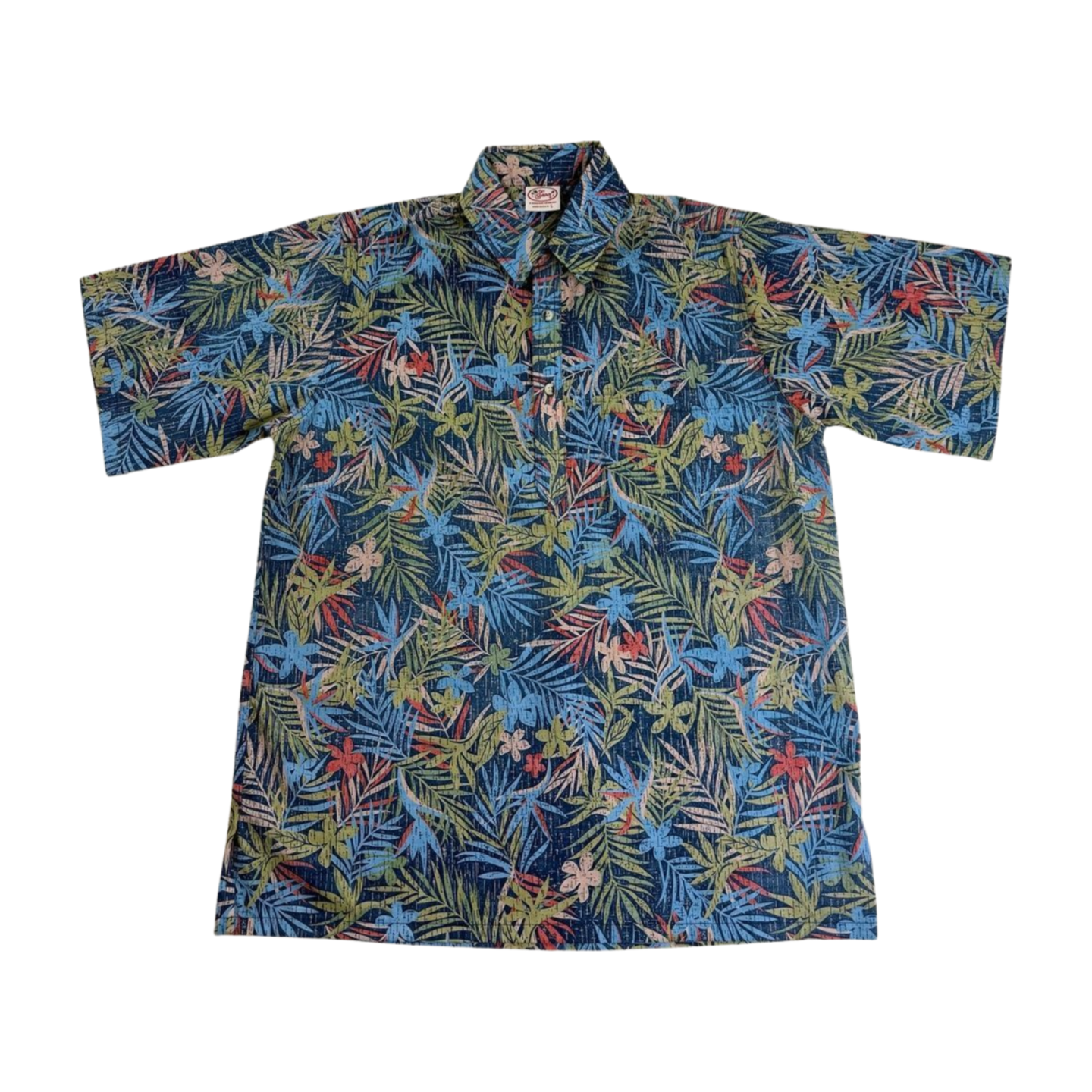 Jungle Collage Pullover (Navy)
