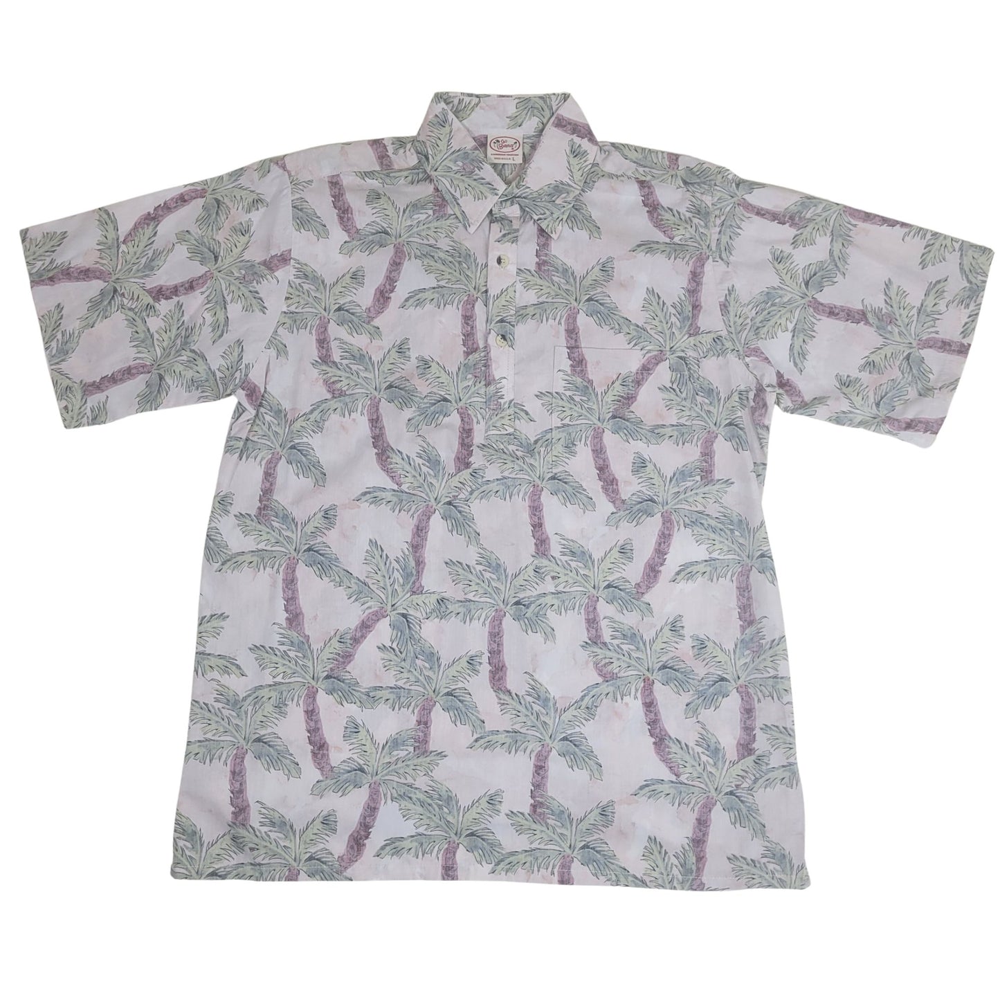 Water Palms Pullover (Sand)