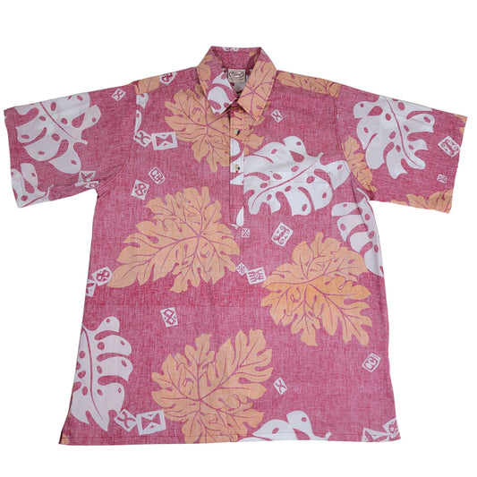 Tahitian Monsterra Pullover (Red)