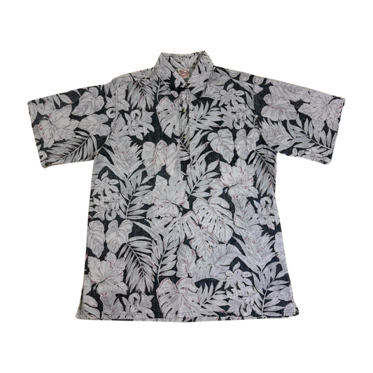 Jungle Leaves Pullover (Black)