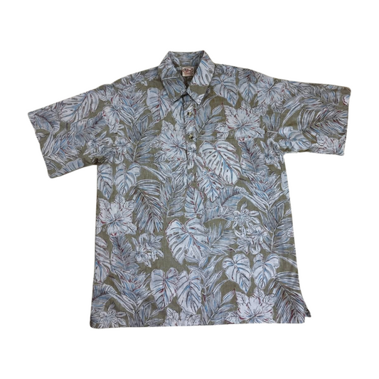 Jungle Leaves Pullover (Khaki)