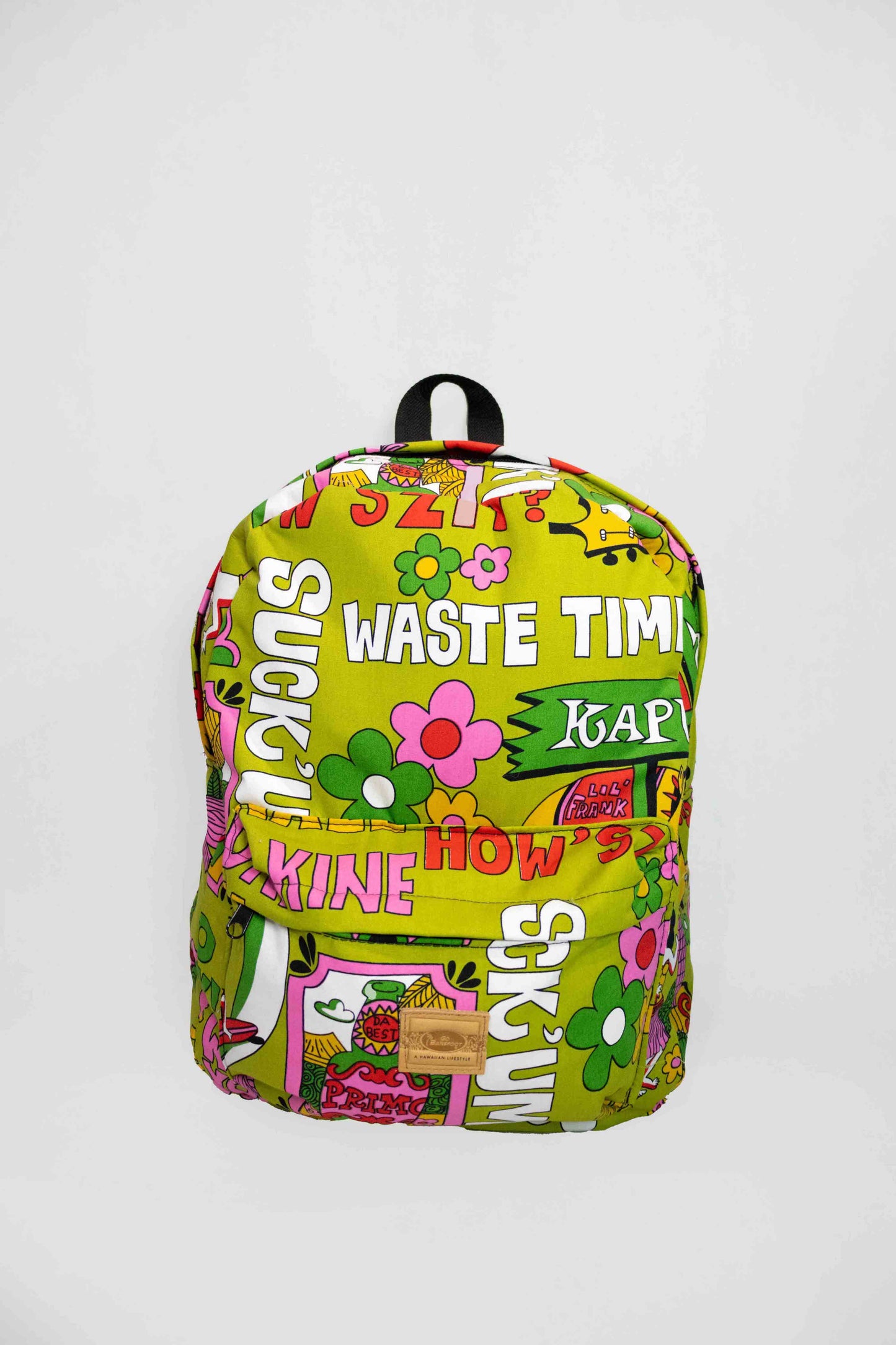 Waste Time Backpack (Olive)