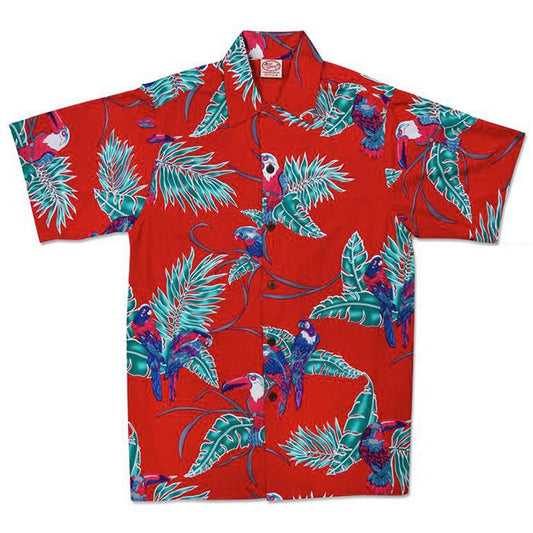Tropical Birds (Red)